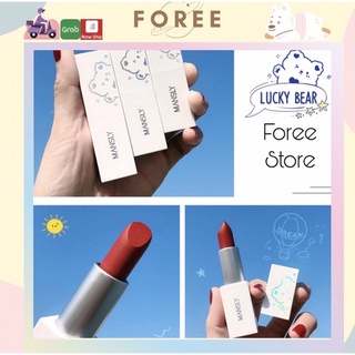 Son matte hình gấu MANSLY - nội địa trung