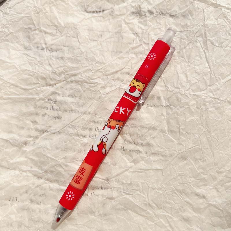 Bút Mực Gel Ngòi 0.5Mm Hình Cọp Dễ Thương