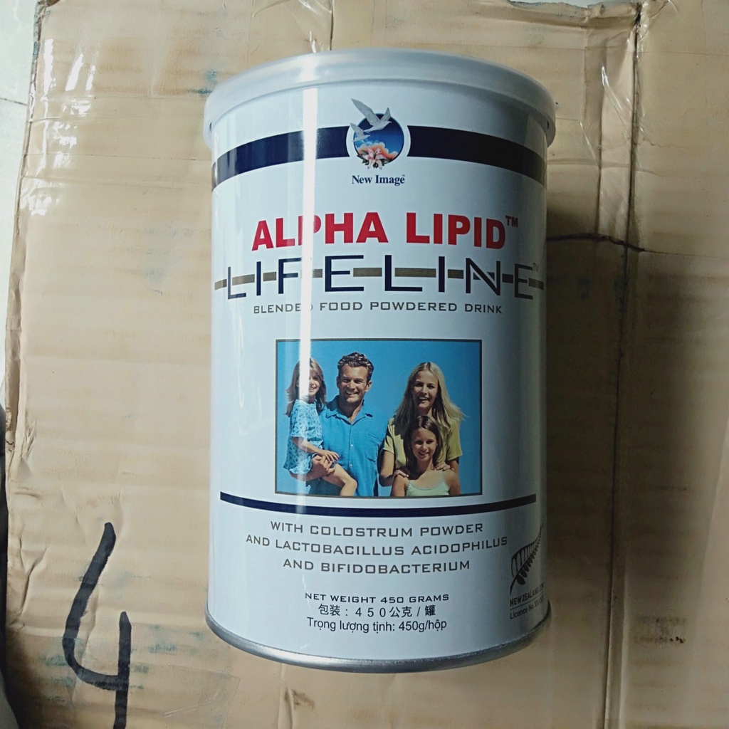 Sữa non Anpha lipid life-line 450g nguyên mã code