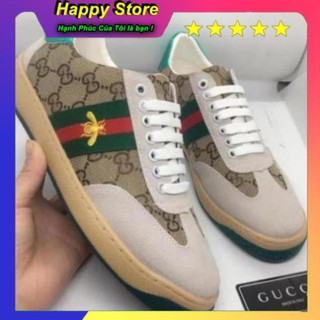 🔥giày thể thao sneaker🔥gc embroidered green white🔥g u c c i sơn tùng🔥 gc 1
