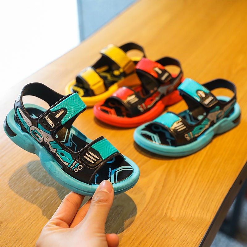Sandal bé trai đế đúc êm chân chống trơn trượt M 2107
