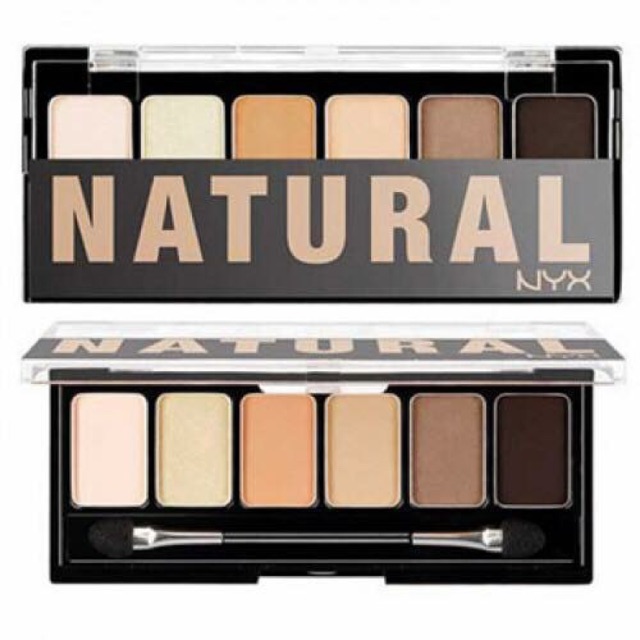 Phấn mắt NYX The Natural Shadow Palette