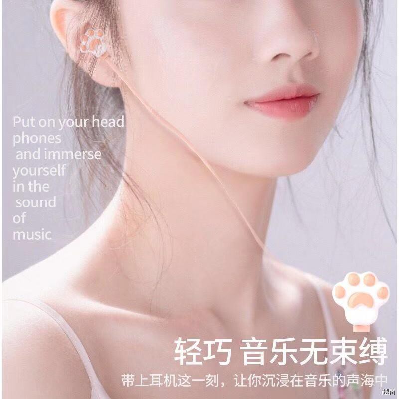 ◄℗tai nghe sinh viên hoạt hình gọi trong cho OPPO Huawei vivo với micro K song phổ thông