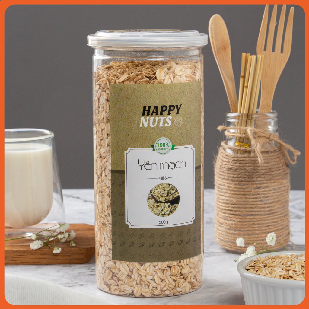 Yến mạch tươi ÚC HAPPY NUTS nguyên hạt