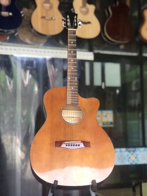 Đàn Guitar Acoustic âm thanh nguyên 100%, hình thức cũ 85%, âm thanh