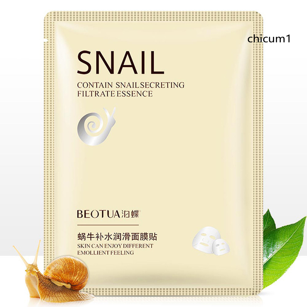 (Hàng Mới Về) Mặt Nạ Tinh Chất Ốc Sên Dưỡng Ẩm Kiểm Soát Dầu Chống Lão Hóa