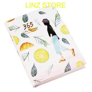 Sổ tay Life Planner 365 ngày - viết nhật ký và kế hoạch năm, 225 trang, niêm phong từng cuốn. Linzstore89