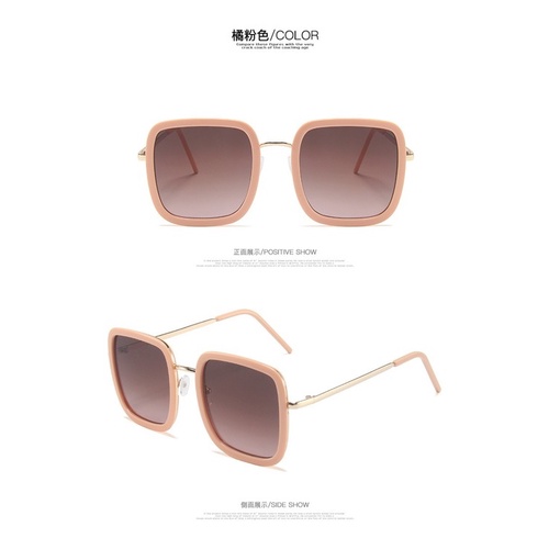 Kính mát gọng kim loại phong cách hợp thời trang