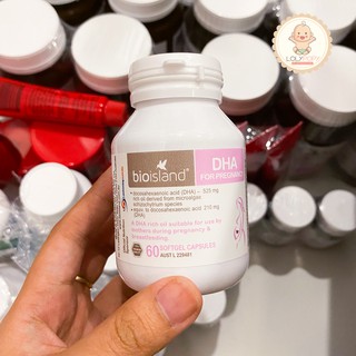 Bio Island DHA cho bà bầu, Úc (Mẫu mới) - NUÔI THIÊN TÀI TỪ TRONG BỤNG MẸ - GIẢM NGUY CƠ SINH NON VÀ TRẦM CẢM CHO MẸ