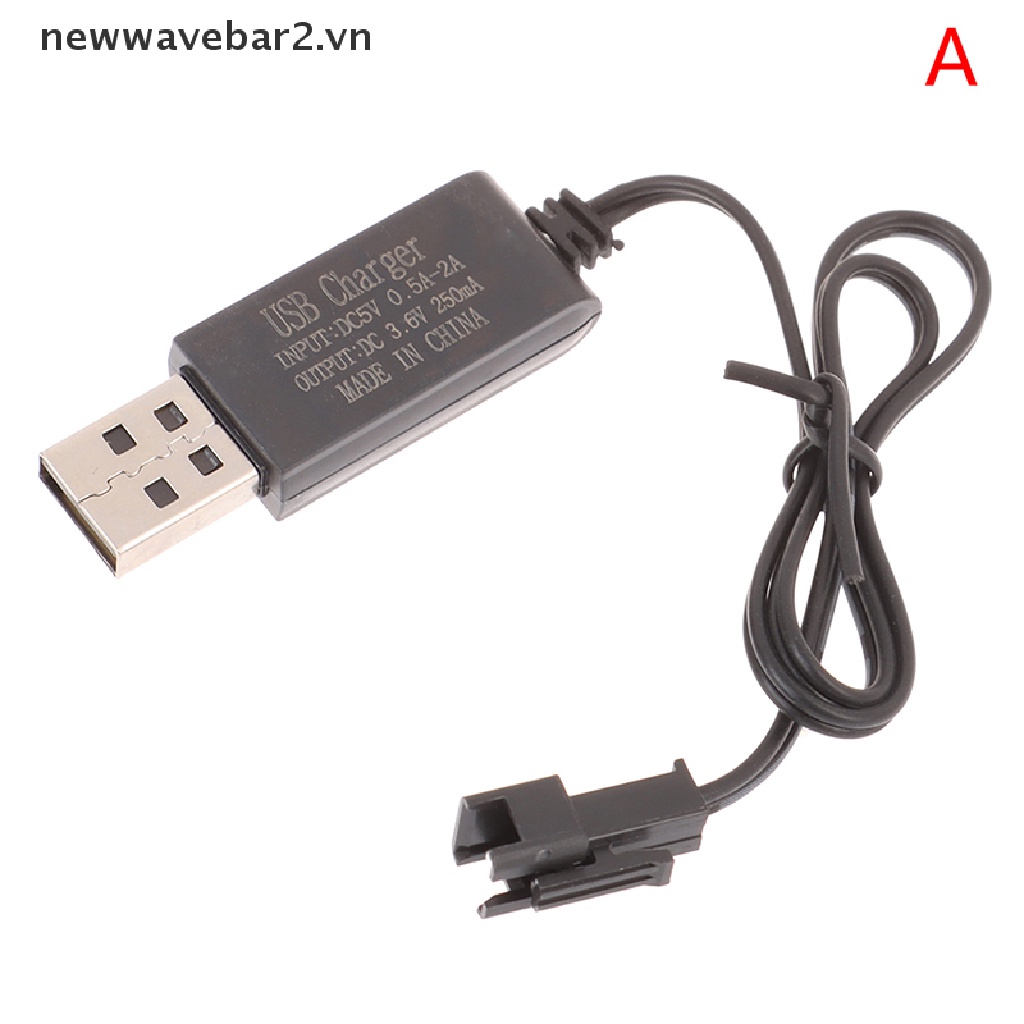Pin Nicd NiMH RC USB 4.8 / 6 / 7.2 / 9.6V