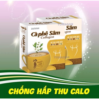Cà phê sâm Cà phê giảm Cân, Đẹp da, Giữ Dáng(1 hộp 12 gói x 15g)