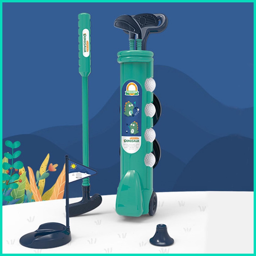 Bộ Đồ Chơi Đánh Golf Bằng Chất Liệu Bền An Toàn Cho Bé