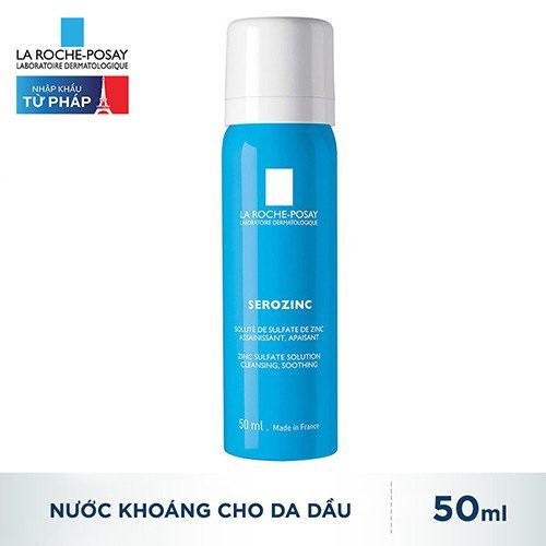 [CHÍNH HÃNG] Xịt khoáng cho da dầu giúp làm sạch và dịu da La Roche-Posay Serozinc 50ml