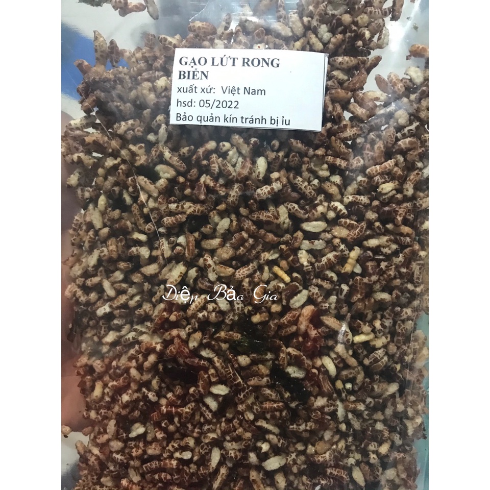Gạo lứt sấy rong biển (500g)