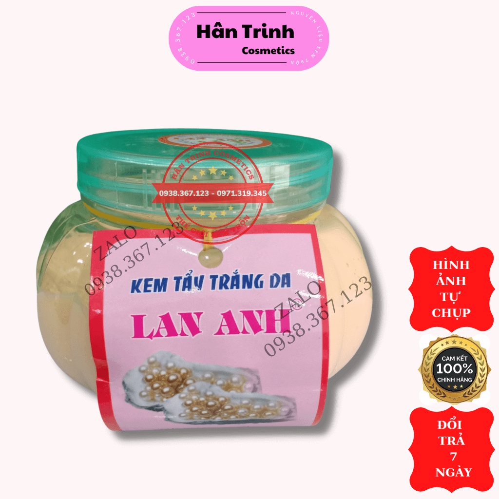 Kem Tẩy Trắng Da Lan Anh Hủ Trái Bí Hàng Chính Hãng 250g - Mỹ Phẩm Hân Trinh