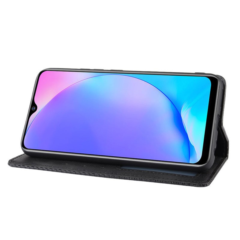 Bao da dạng ví Vivo Y19, Y17, Y15, Y12, Y11, U10, V17 Pro, V19, V19 Neo, Y30, Y50 nắp gập, ngăn đựng thẻ tiền