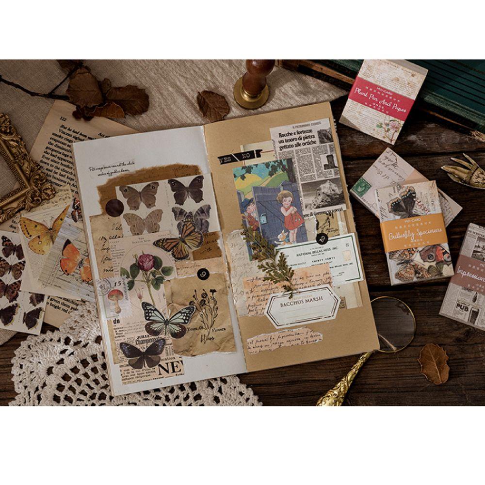 AUGUSTINA Sổ Tay DIY Phong Cách Cổ Điển Sáng Tạo