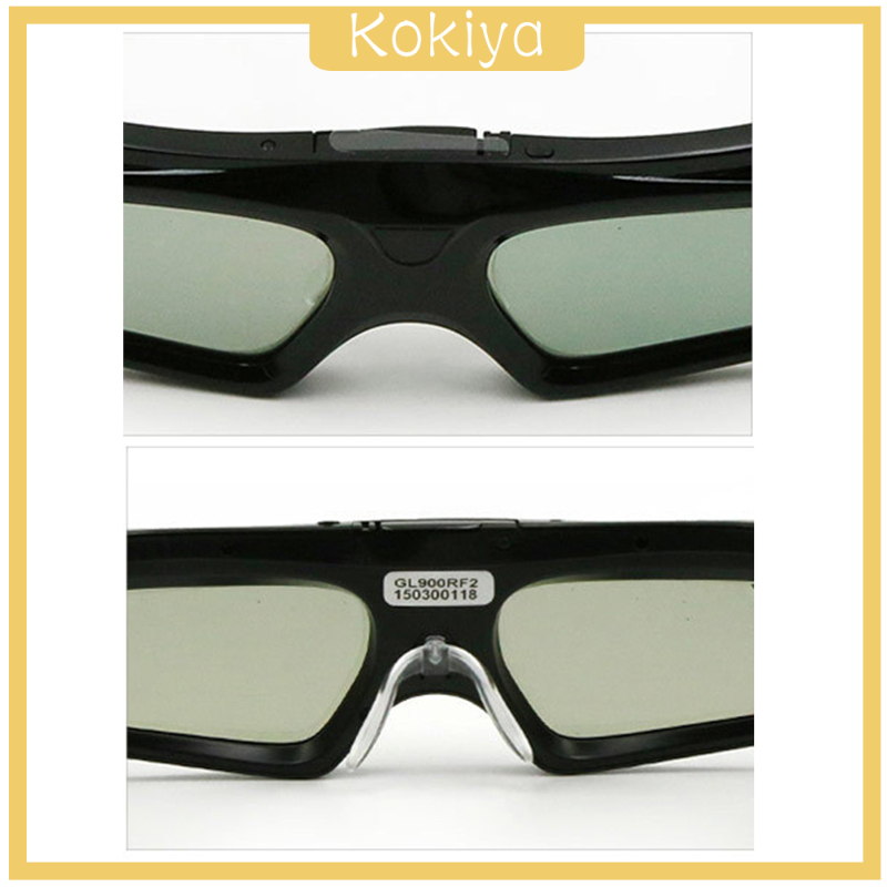 [KOKIYA]DLP Link 3D Glasses Rechargeable for All DLP-Link 3D Projectors Optoma Sharp