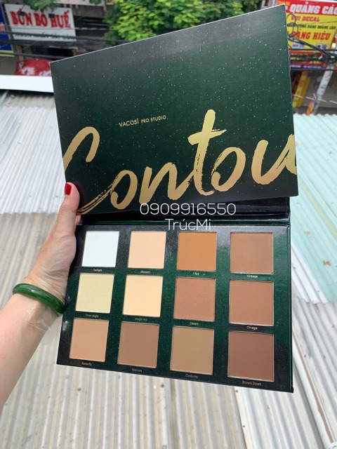 Bảng contour Vacosi Pro Studio. | BigBuy360 - bigbuy360.vn