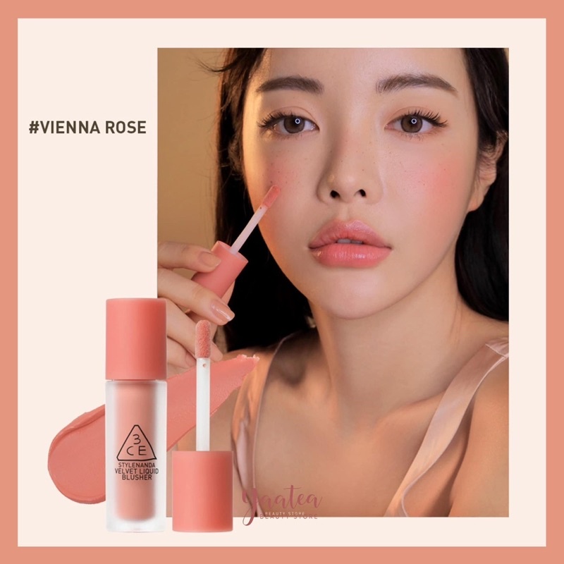 Má Hồng Dạng Kem 3CE Velvet Liquid Blusher