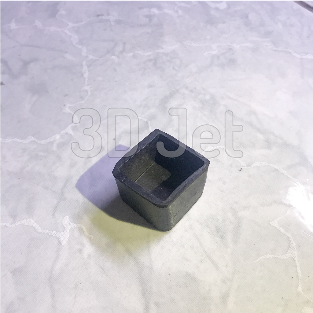 Đế cao su mềm chống trượt cho nhôm định hình 2020, chân bọc cao su