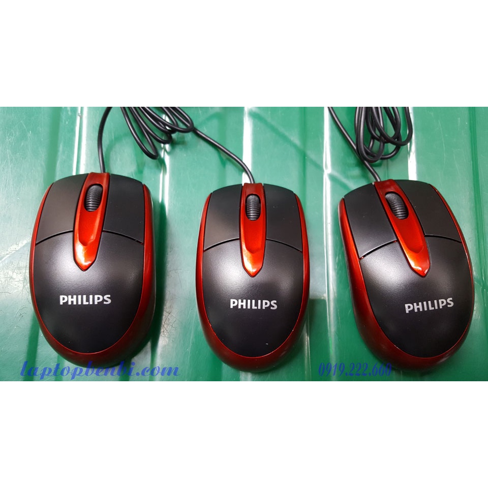 Chuột máy tính có dây Philips đẹp, giá rẻ