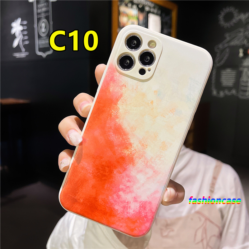 Ốp Lưng Màu Nước Sáng Tạo Cho Xiaomi Redmi Poco X3 Nfc X3 Pro M3 Redmi 9 9c Nfc 9a 9i 9t 9 Power 10x Poco M2 Pro Redmi Note 9 8 10 10s 9 Pro Max 9s