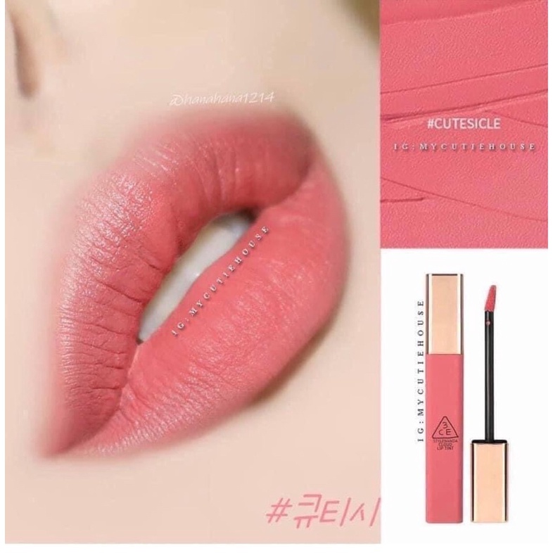 son 3CE màu hồng nude chính hãng Hàn Quốc