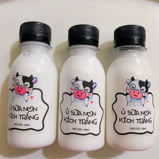 Ủ sữa non kích trắng da