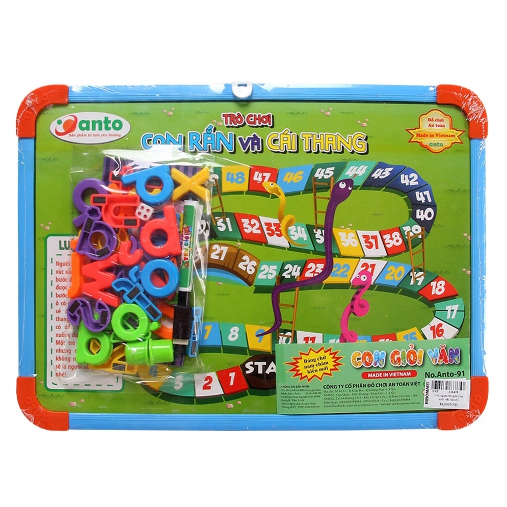 Bộ Dụng Cụ Học Tập  Con Giỏi Văn Giúp Bé Làm Quen Với Chữ Cái In Thường Và Tập Ghép Vần