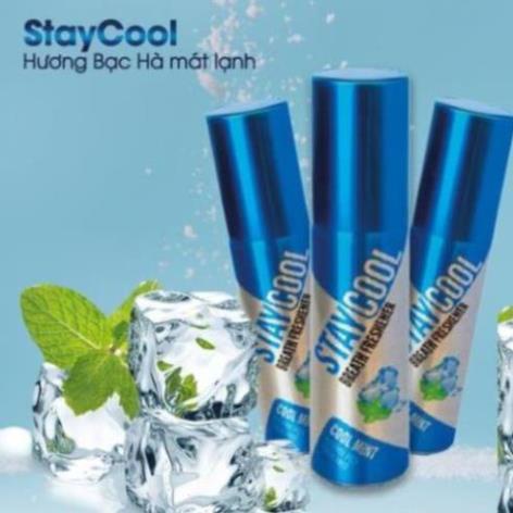 Xịt thơm miệng STAYCOOL CHÍNH HÃNG ANH QUỐC ✅ Thơm lâu Hàng chuẩn