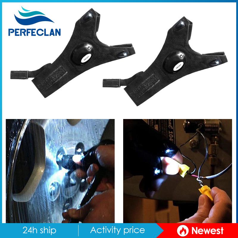 Găng Tay Đèn LED Ban Đêm Đeo Ngón Tay