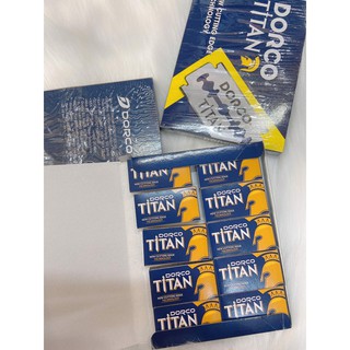Hộp lưỡi lam dorco titan 10 hộp * 100 lưỡi