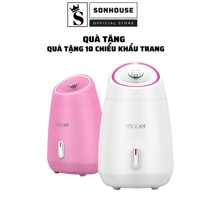 Máy xông mặt MAOER hoa quả 2 in 1 cao cấp hỗ trợ F0 tại nhà