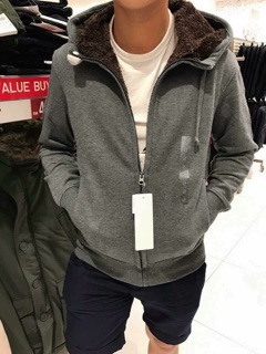 Áo Khoác Lót Lông Cừu Nam Uniqlo