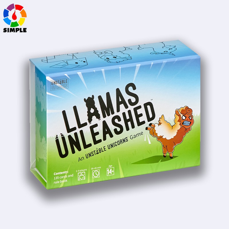 Llamas Unleashed Base Game Bộ Trò Chơi Bóng Bàn Độc Đáo Thú Vị