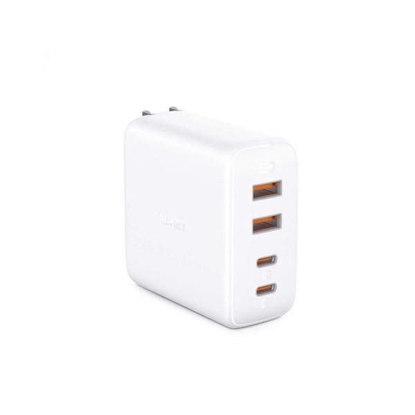 CỤC SẠC GAN 4 CỔNG HỖ TRỢ QC3.0 VÀ PD100W AUKEY PA-B7