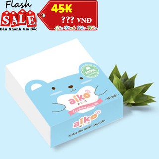 KHĂN SỮA GẠC NHẬT NHỎ CAO CẤP 4 LỚP AIKO 25X25CM - GÓI 10 CÁI