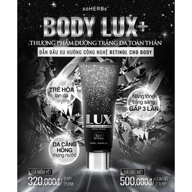 Kem body Lux plus +