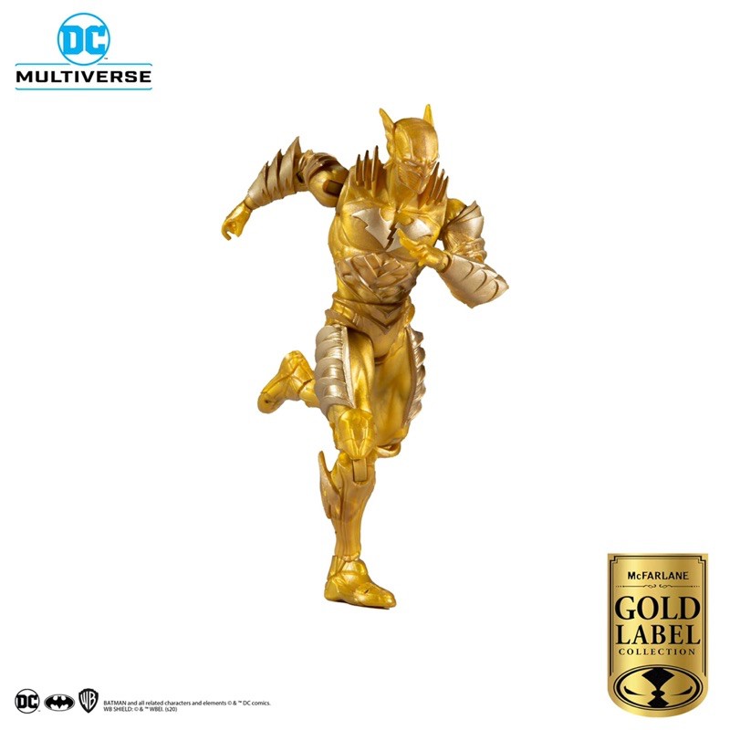 Mô hình McFarlane 🦇 DC Multiverse 7-inch 🦇 Earth -52 The Flash Gold Label - Walmart Exclusive