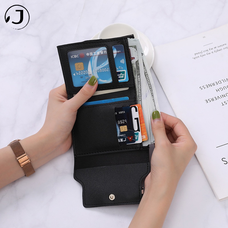 KAITIFEI Ví da nhỏ xinh xắn dành cho nữ