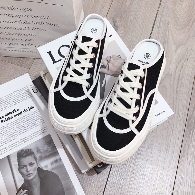 Giày sục thể thao đế bánh mì qccc fullbox