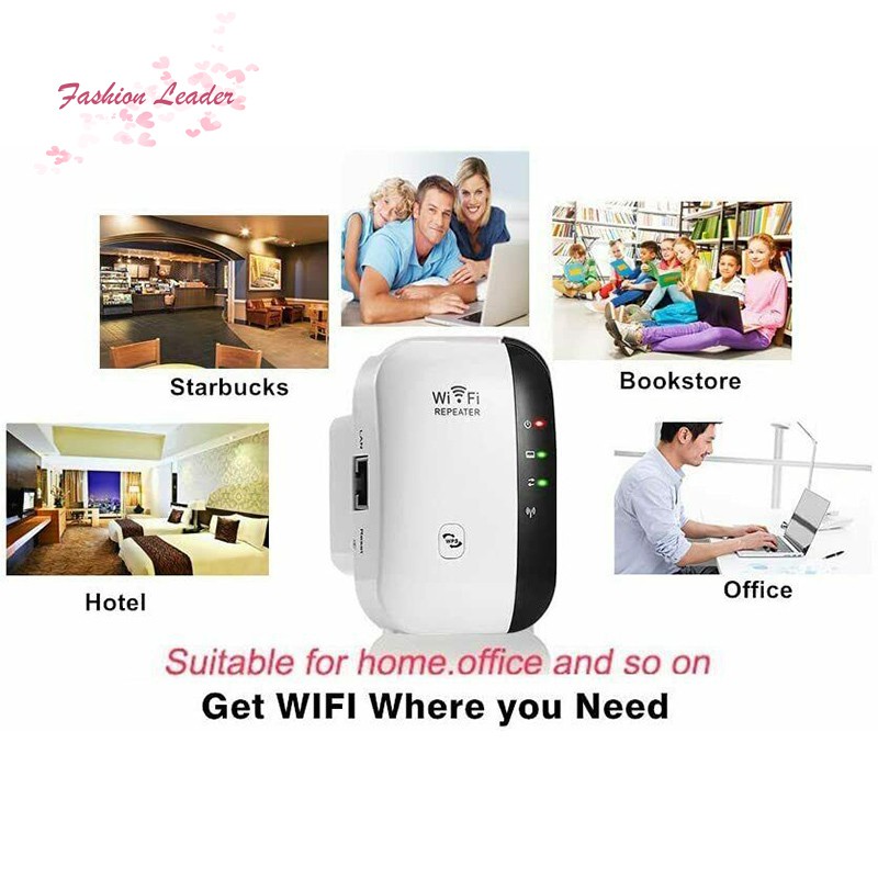 Bộ Khuếch Đại Tín Hiệu Wifi 300mbps 802.11