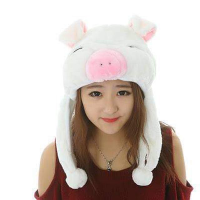 Mũ gấu tai lợn Hàn Quốc