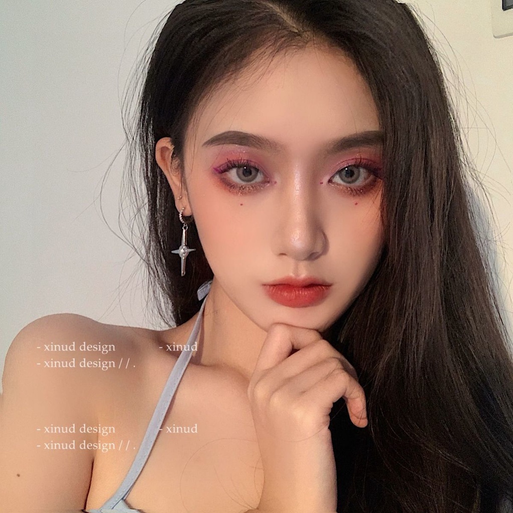 Bông Tai Hình Ngôi Sao Đính Đá Thời Trang Cho Nữ