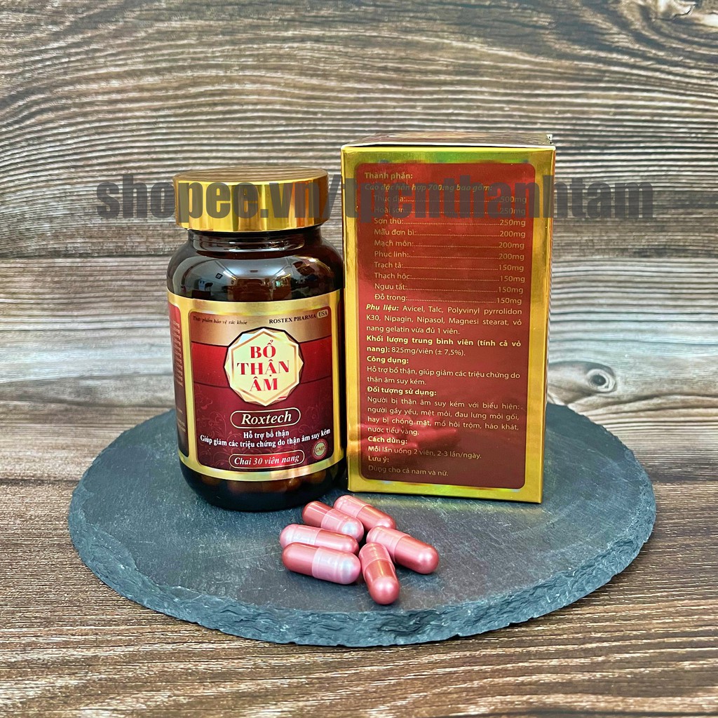 Viên uống BỔ THẬN ÂM hỗ trợ bổ thận, giảm các triệu chứng do thận suy kém – Hộp 30 viên