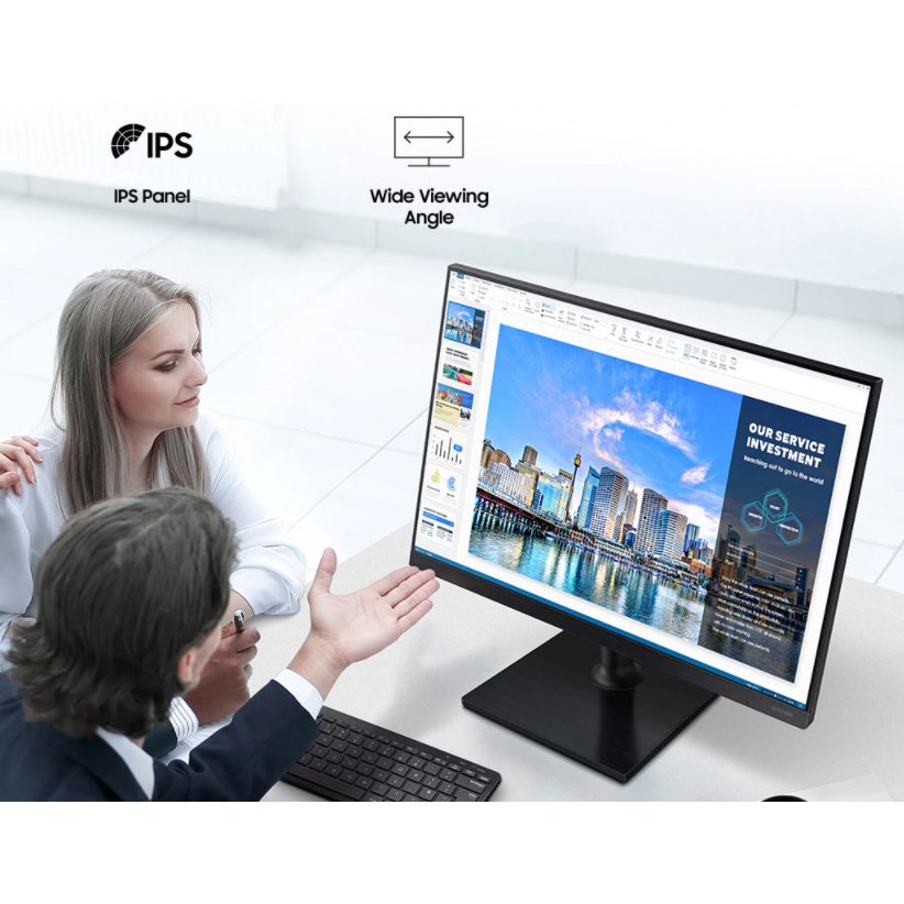 Màn hình Samsung LF24T450FQEXXV 23.8Inch IPS | BigBuy360 - bigbuy360.vn