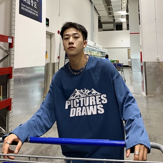 Áo Thun Nam Tay Dài Oversize 2020 Phong Cách Hip Hop 4 Màu