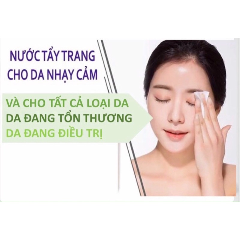 Tẩy trang Nano Micellar Tẩy Trang Công Nghệ Nano, 100% Sinh Học