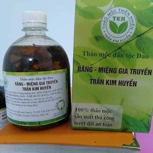 Nước súc miệng dân tộc DAO